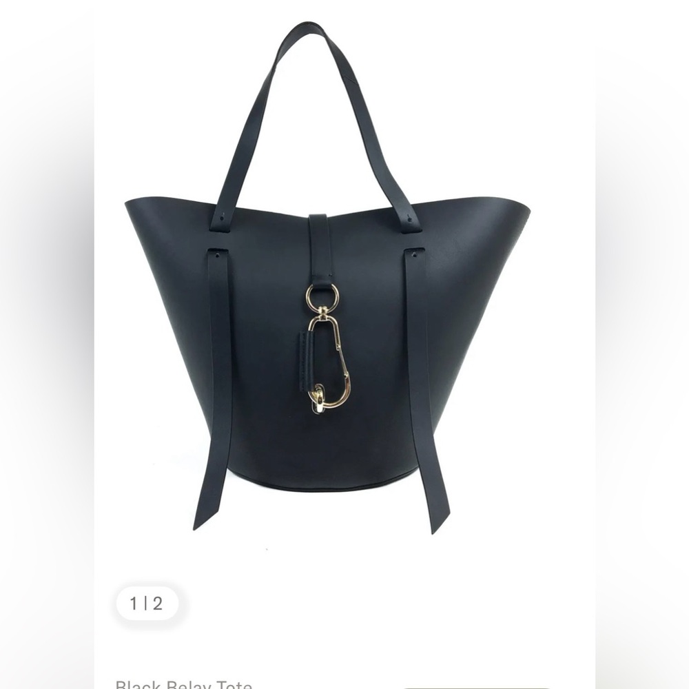 ZAC Zac Posen Elegant Black Tote